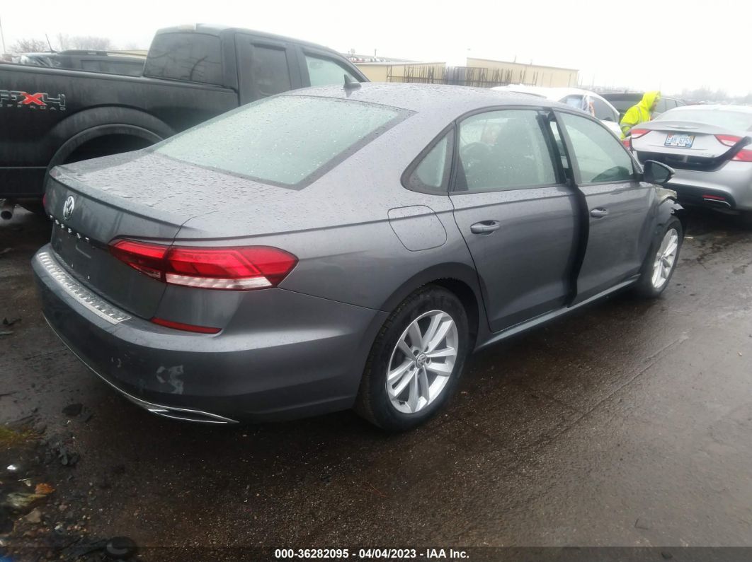 2021 Volkswagen Passat 2.0t S Серый vin: 1VWAA7A36MC004297