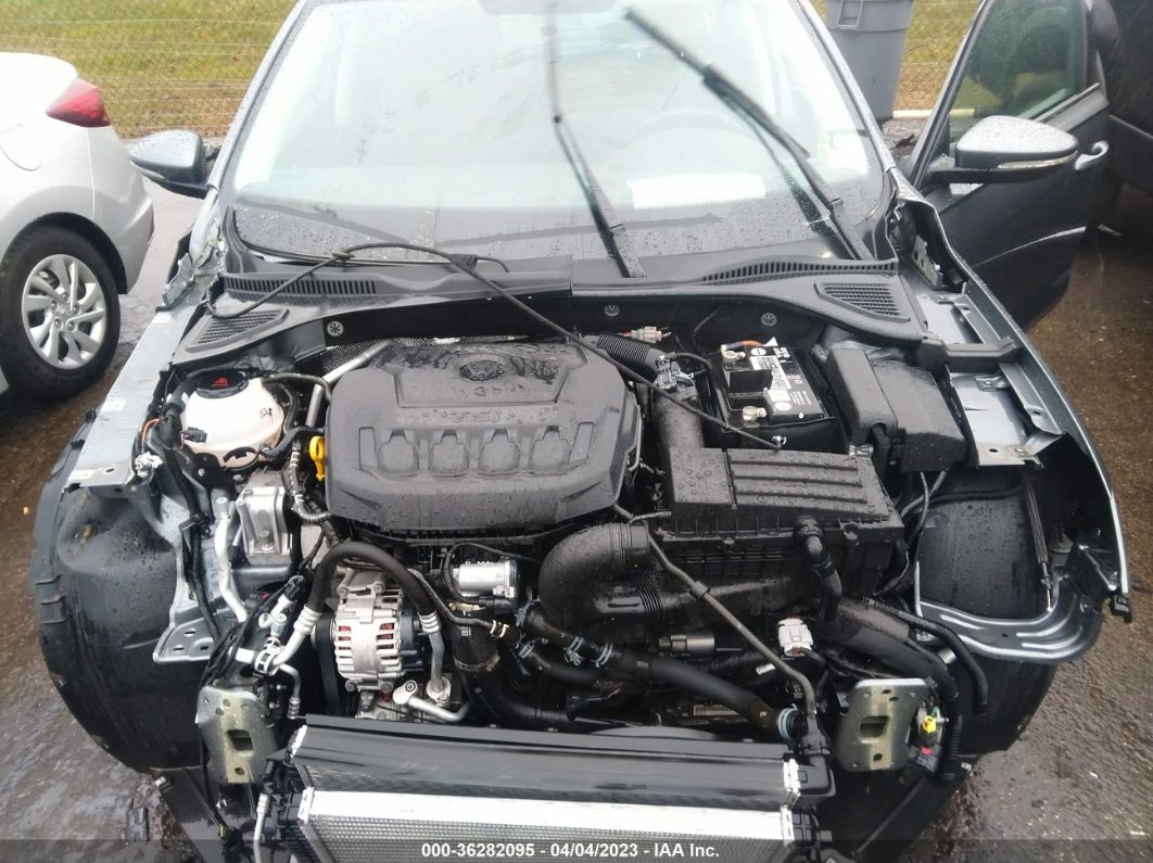 2021 Volkswagen Passat 2.0t S Серый vin: 1VWAA7A36MC004297