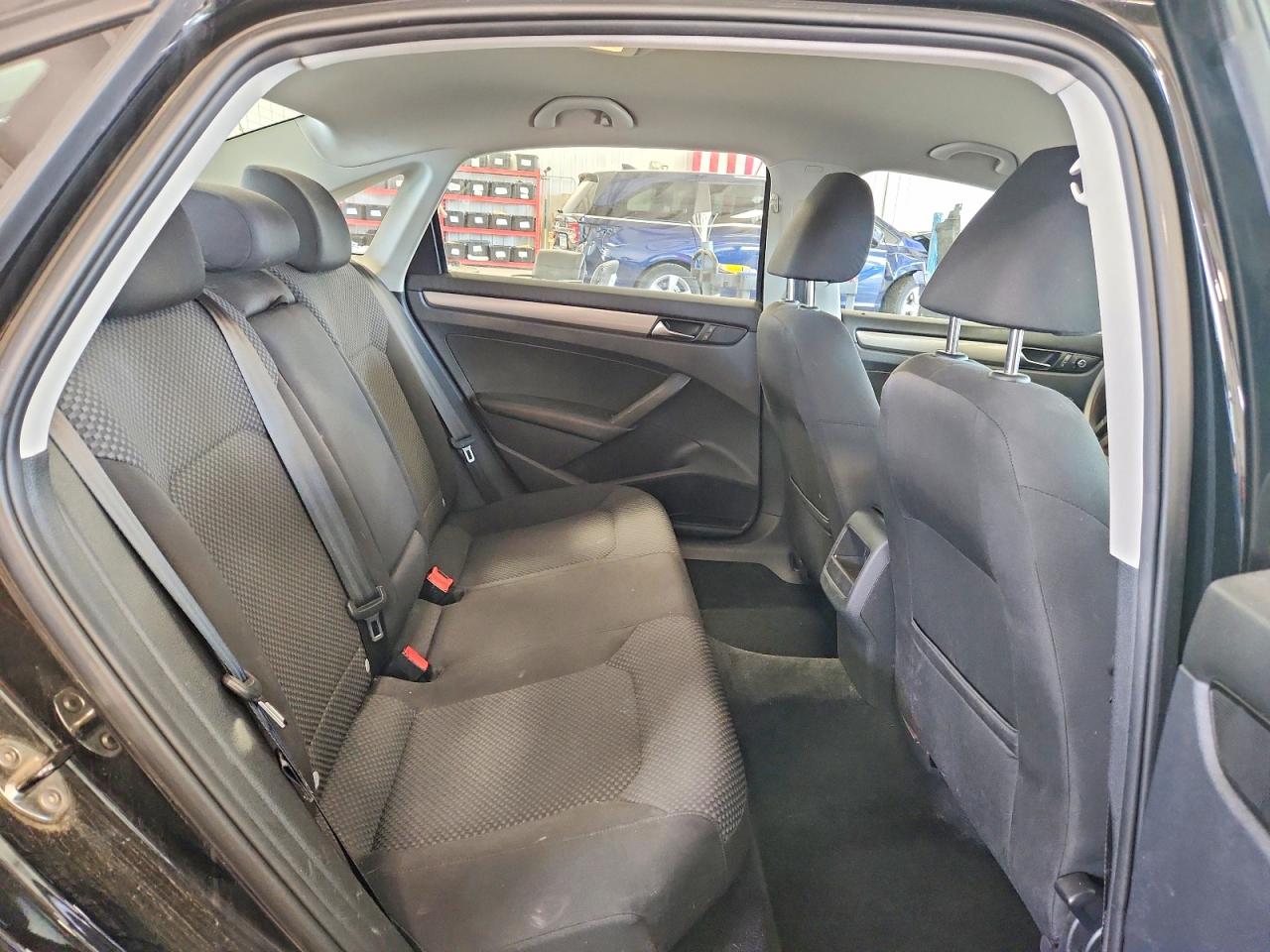 2013 Volkswagen Passat S Black vin: 1VWAH7A30DC039168