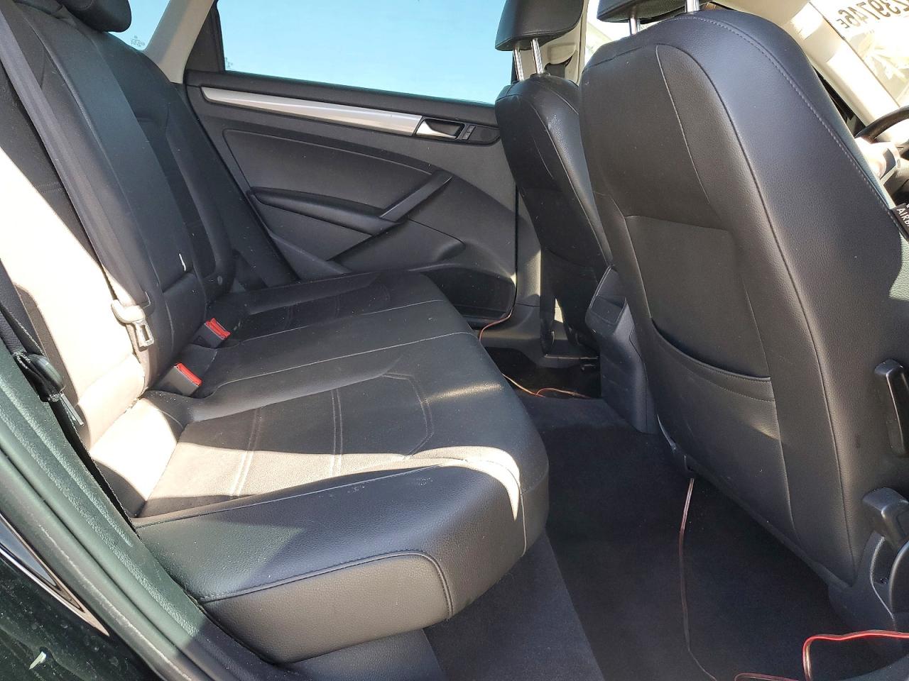 2014 Volkswagen Passat S Black vin: 1VWAH7A31EC011459