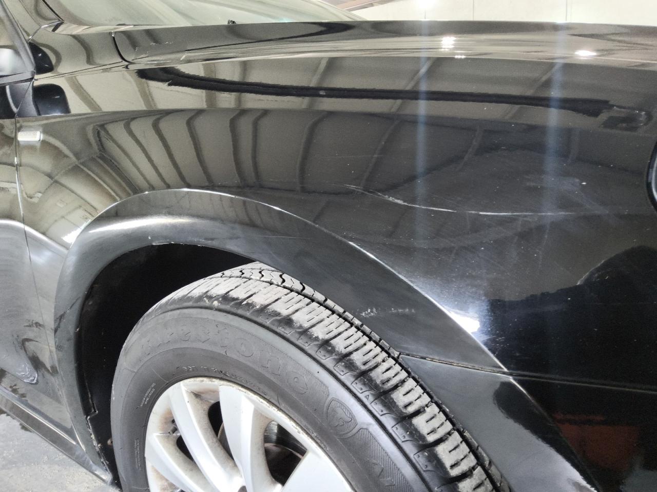 2014 Volkswagen Passat S Black vin: 1VWAH7A31EC018900 Damage: Right Front Fender, Heavy Scratch, > 12 Inches