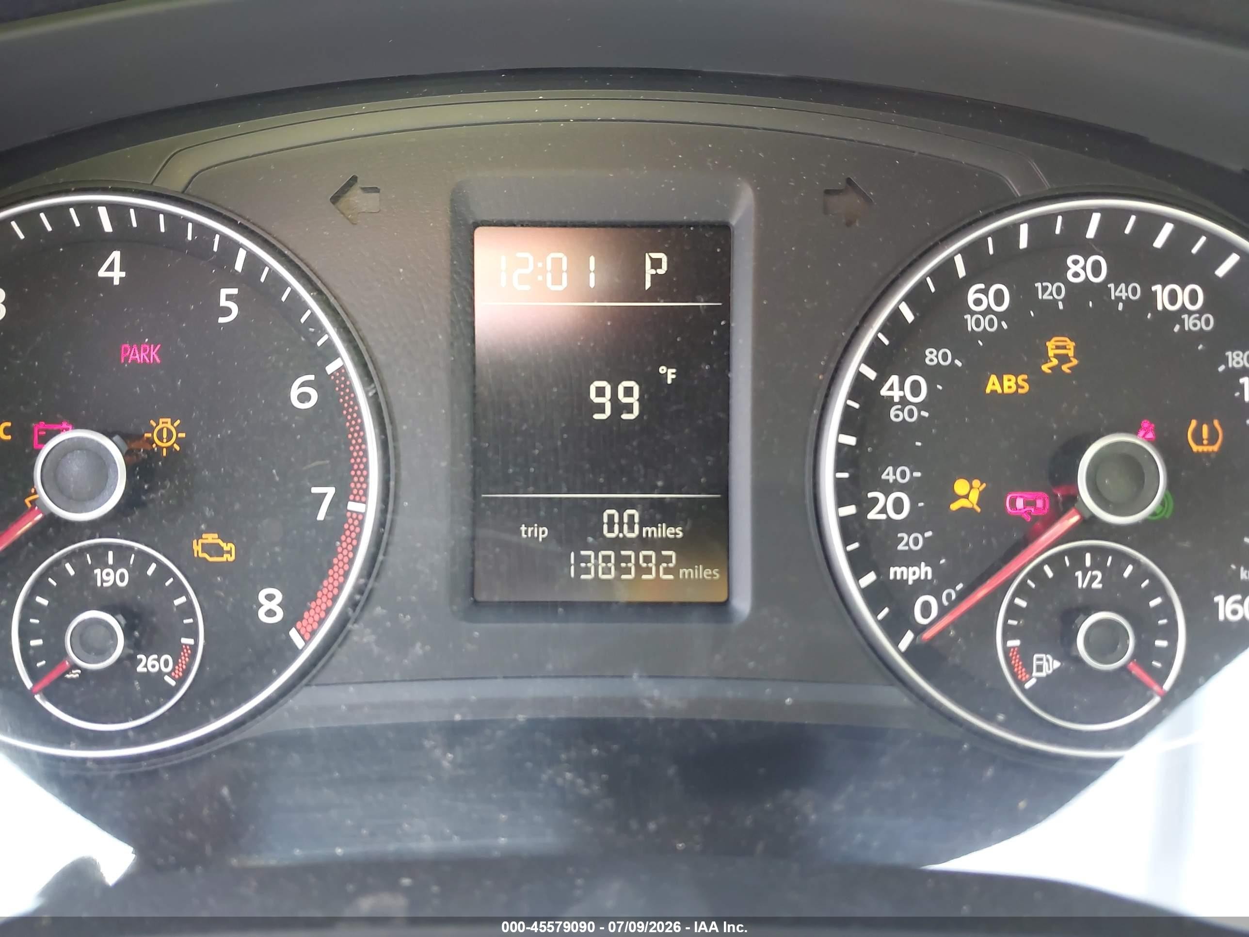 2012 Volkswagen Passat 2.5l S White vin: 1VWAH7A36CC096764