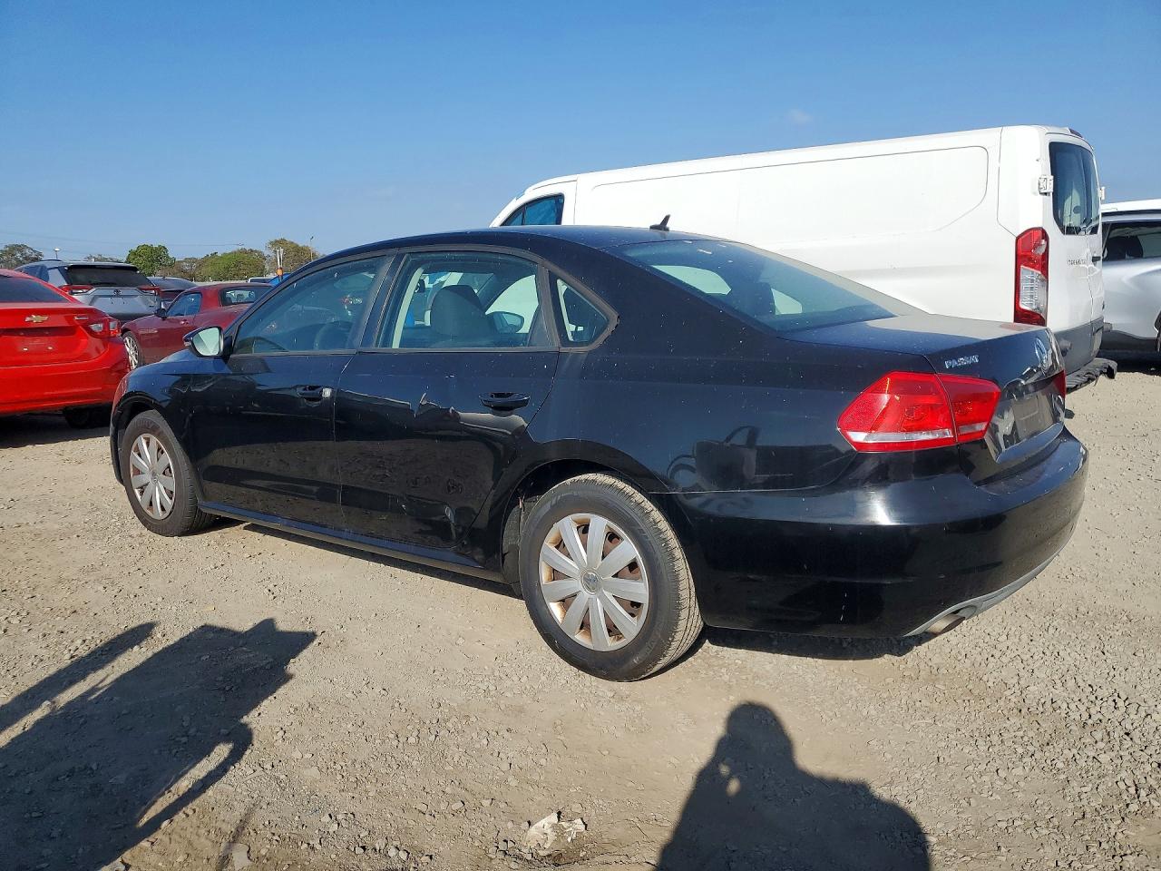2012 Volkswagen Passat S Black vin: 1VWAP7A30CC056960