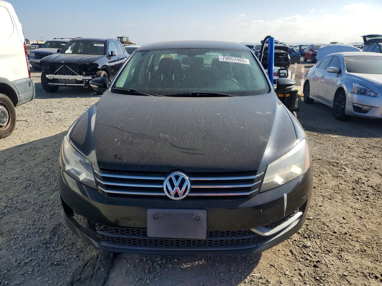 2012 Volkswagen Passat S Black vin: 1VWAP7A30CC056960
