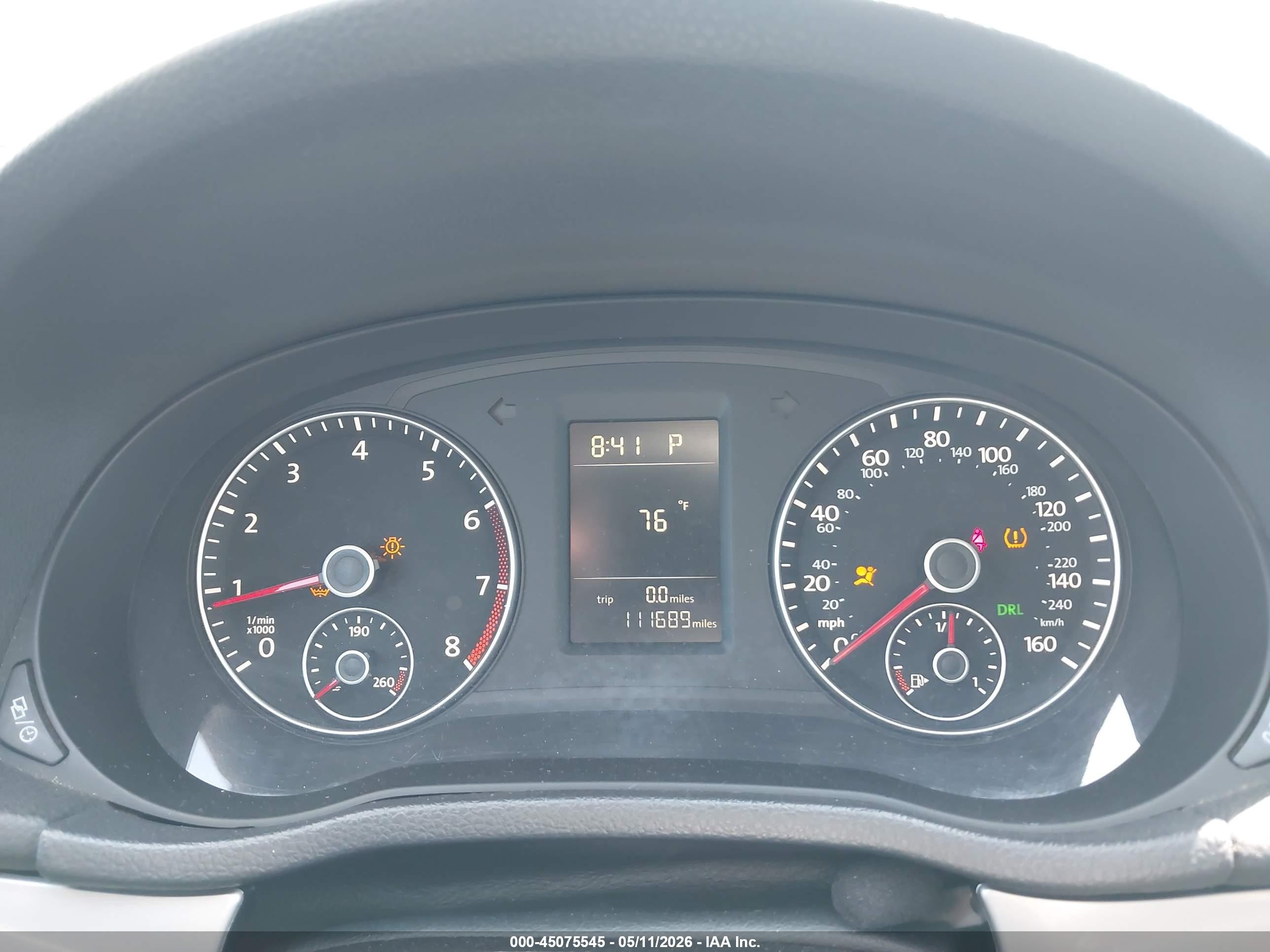 2014 Volkswagen Passat 2.5l S Dark Blue vin: 1VWAP7A30EC012315
