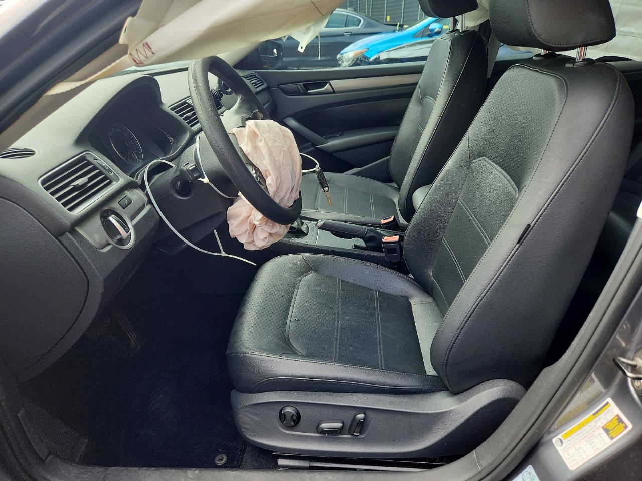 2013 Volkswagen Passat S Gray vin: 1VWAP7A31DC133661
