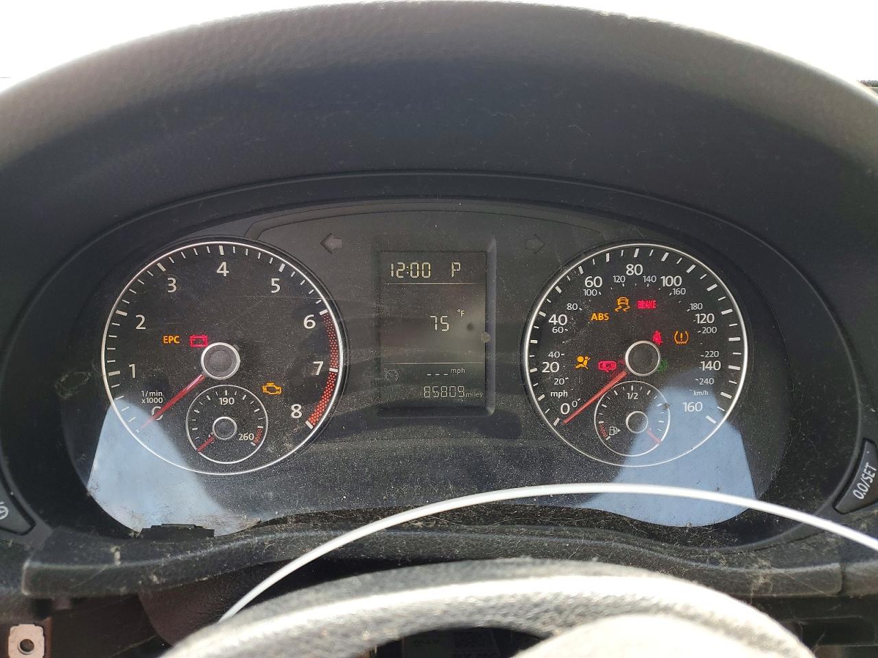 2014 Volkswagen Passat S Gray vin: 1VWAP7A31EC016597