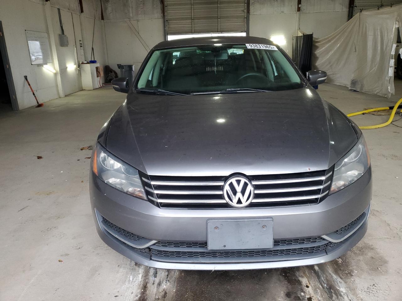 2013 Volkswagen Passat S Gray vin: 1VWAP7A32DC029051