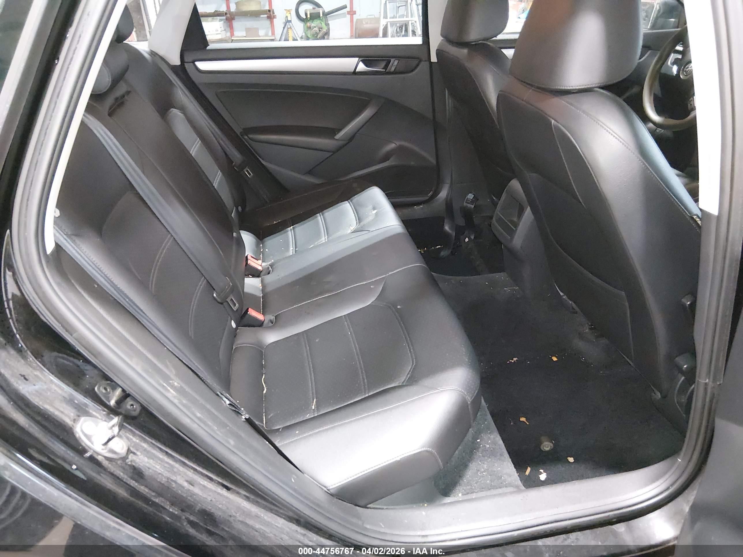 2013 Volkswagen Passat 2.5l Wolfsburg Edition Black vin: 1VWAP7A32DC134589