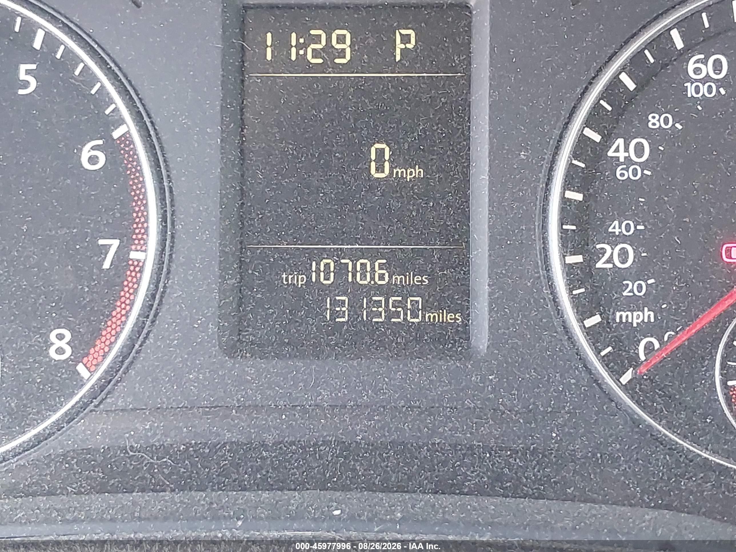 2013 Volkswagen Passat 2.5l S Черный vin: 1VWAP7A33DC024358