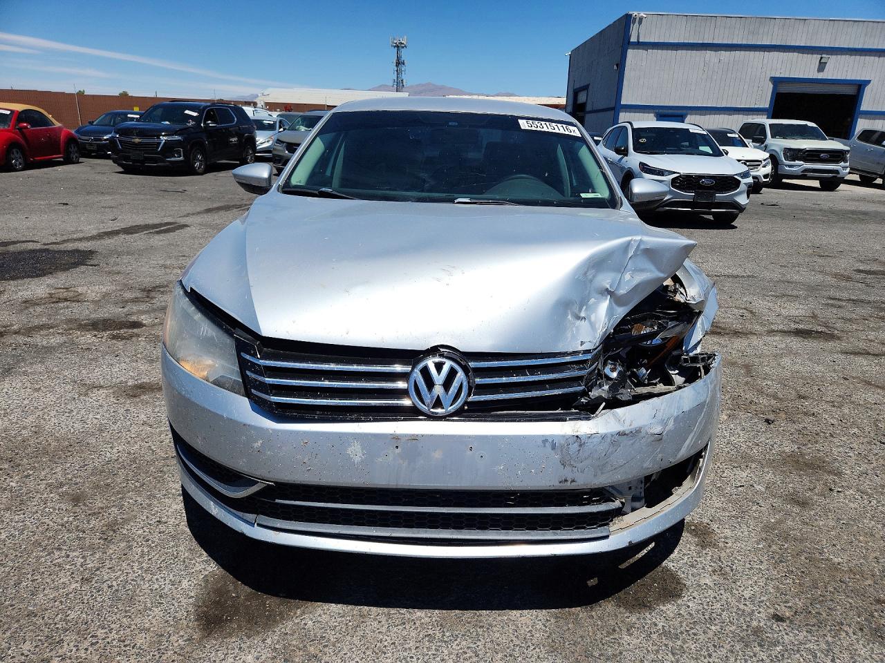 2012 Volkswagen Passat S Silver vin: 1VWAP7A34CC059361