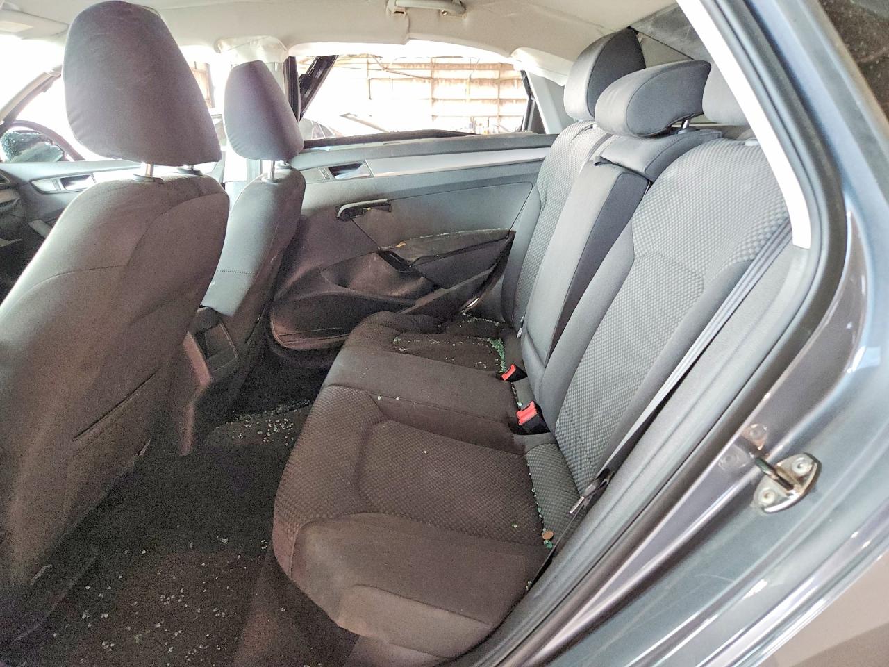 2013 Volkswagen Passat S Gray vin: 1VWAP7A34DC029004