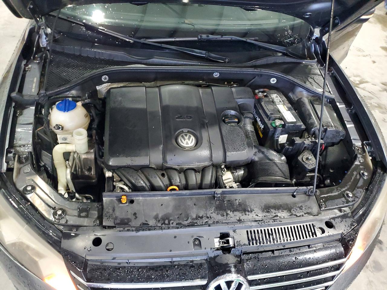 2013 Volkswagen Passat S Gray vin: 1VWAP7A34DC047339