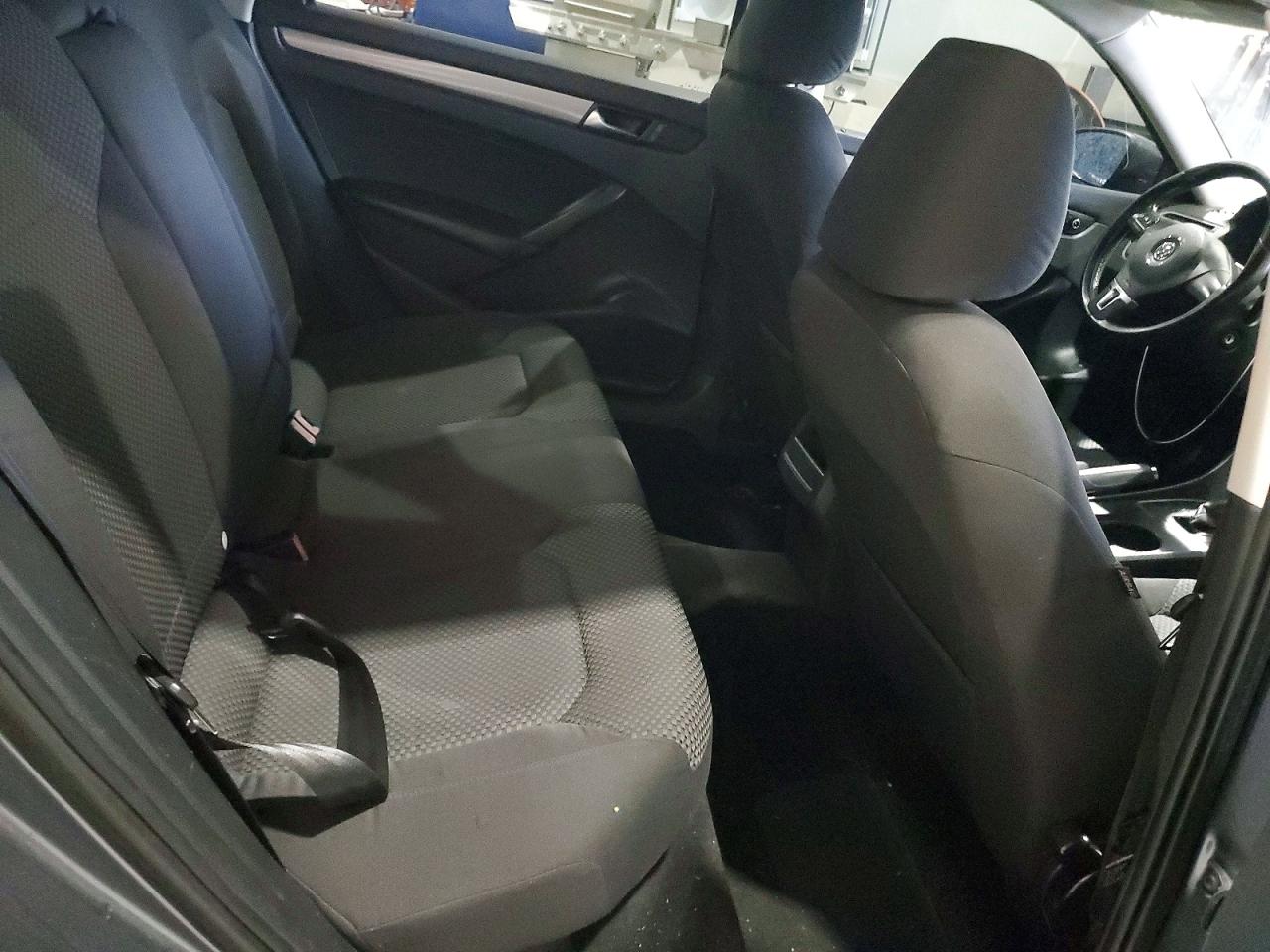 2013 Volkswagen Passat S Gray vin: 1VWAP7A34DC047339