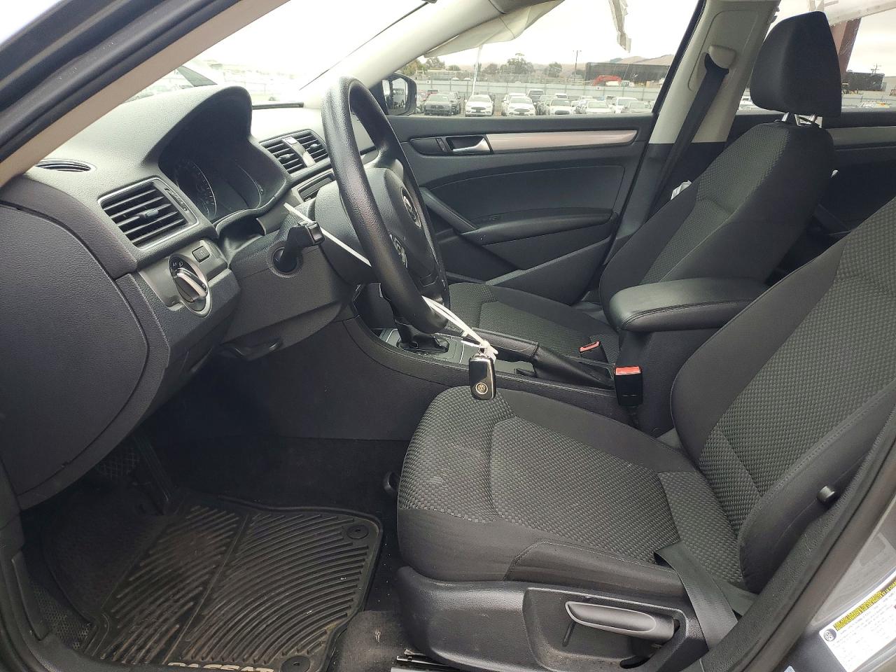 2013 Volkswagen Passat S Charcoal vin: 1VWAP7A34DC102923