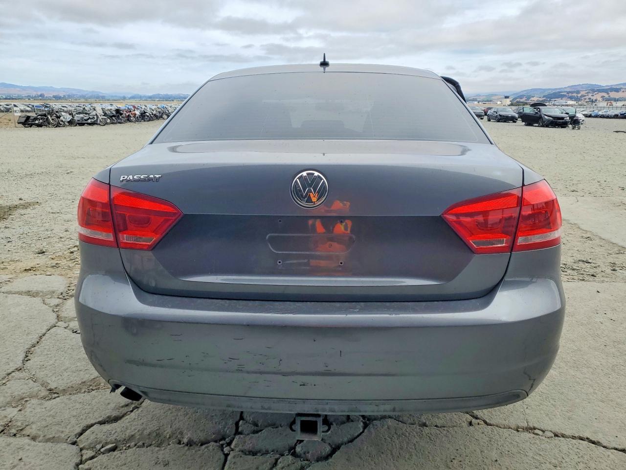 2013 Volkswagen Passat S Charcoal vin: 1VWAP7A34DC102923