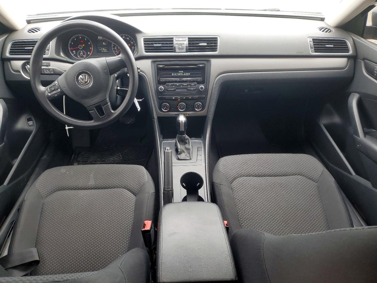 2013 Volkswagen Passat S Charcoal vin: 1VWAP7A34DC102923