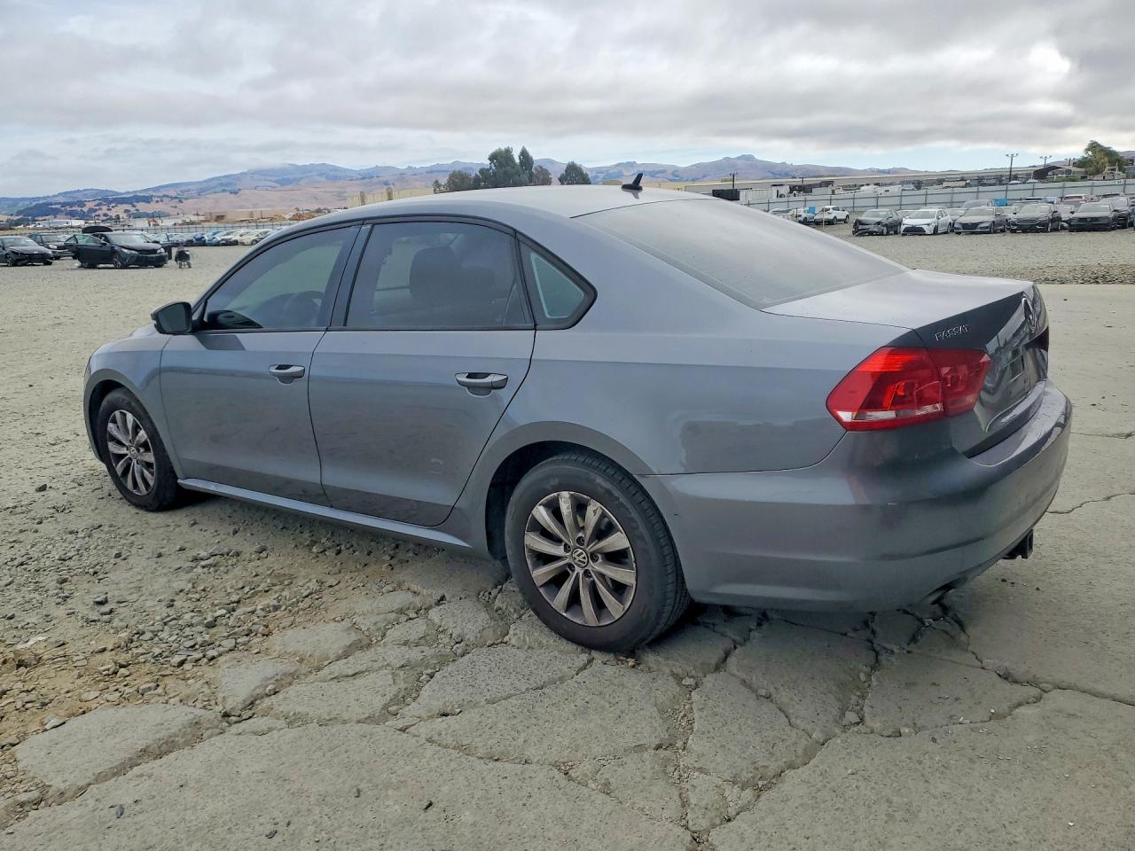 2013 Volkswagen Passat S Charcoal vin: 1VWAP7A34DC102923