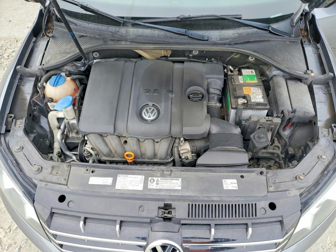 2013 Volkswagen Passat S Charcoal vin: 1VWAP7A34DC102923