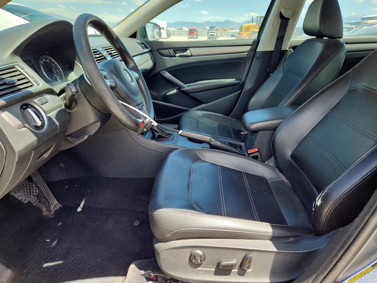 2013 Volkswagen Passat S Charcoal vin: 1VWAP7A34DC139552