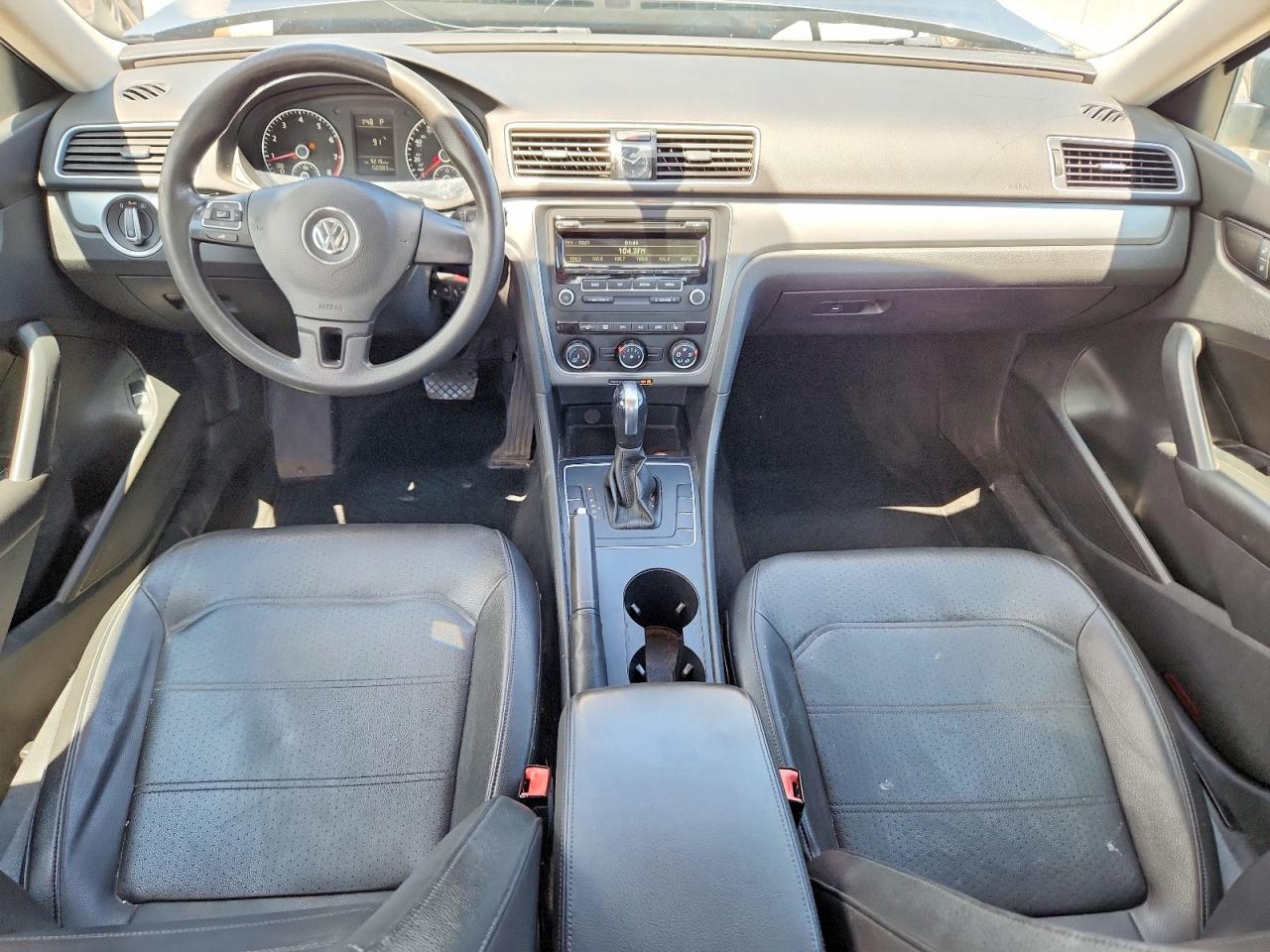 2013 Volkswagen Passat S Charcoal vin: 1VWAP7A34DC139552