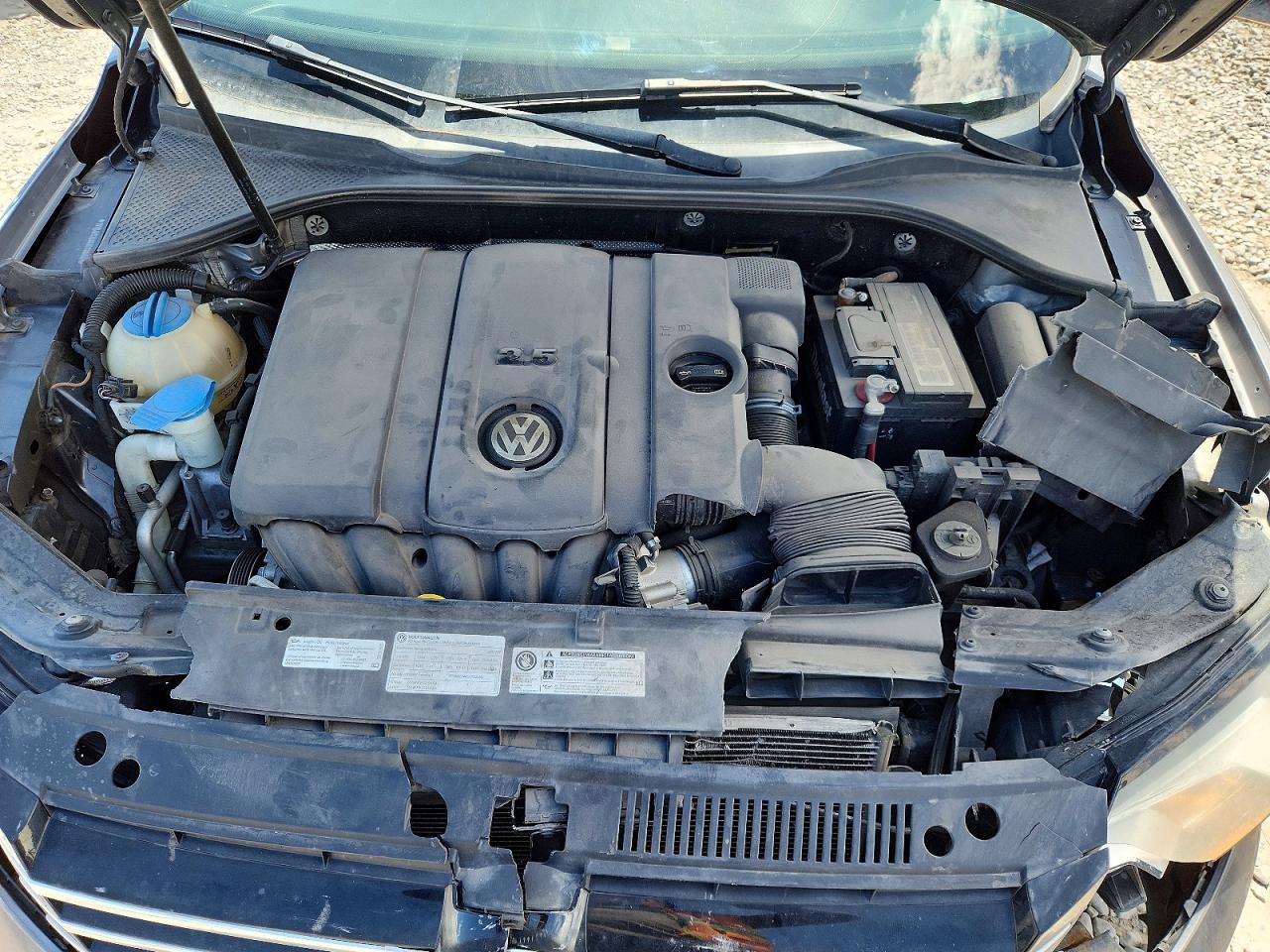 2013 Volkswagen Passat S Charcoal vin: 1VWAP7A34DC139552