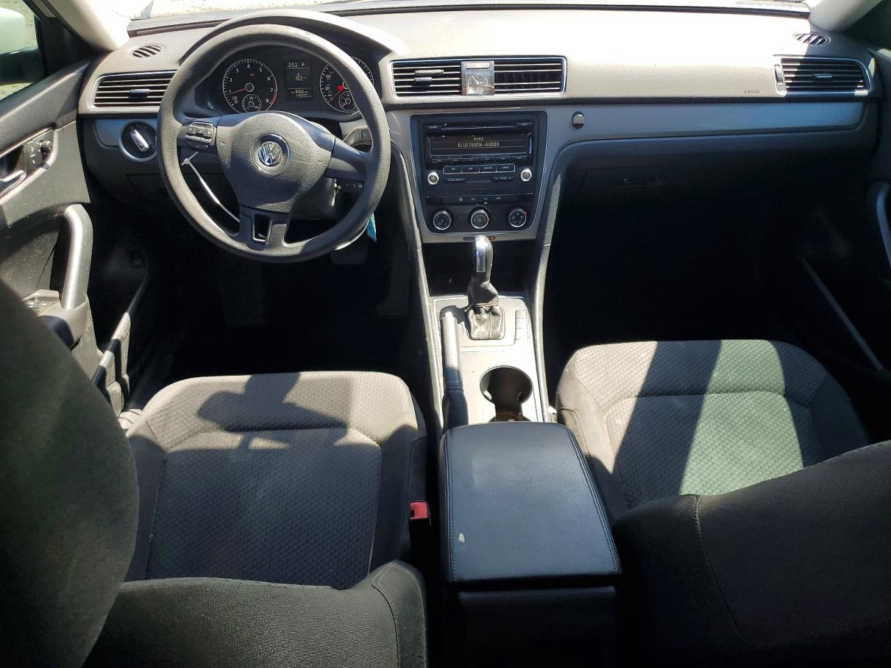 2014 Volkswagen Passat S White vin: 1VWAP7A34EC018585