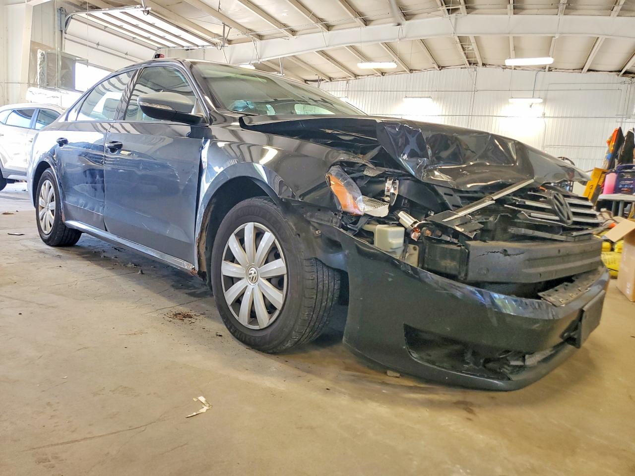2012 Volkswagen Passat S Black vin: 1VWAP7A35CC073656