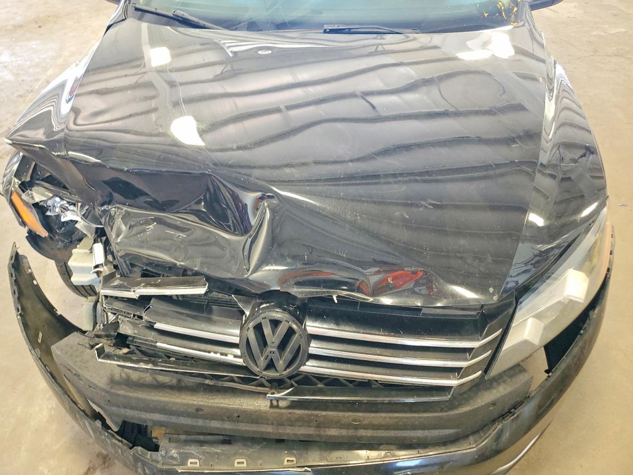 2012 Volkswagen Passat S Black vin: 1VWAP7A35CC073656