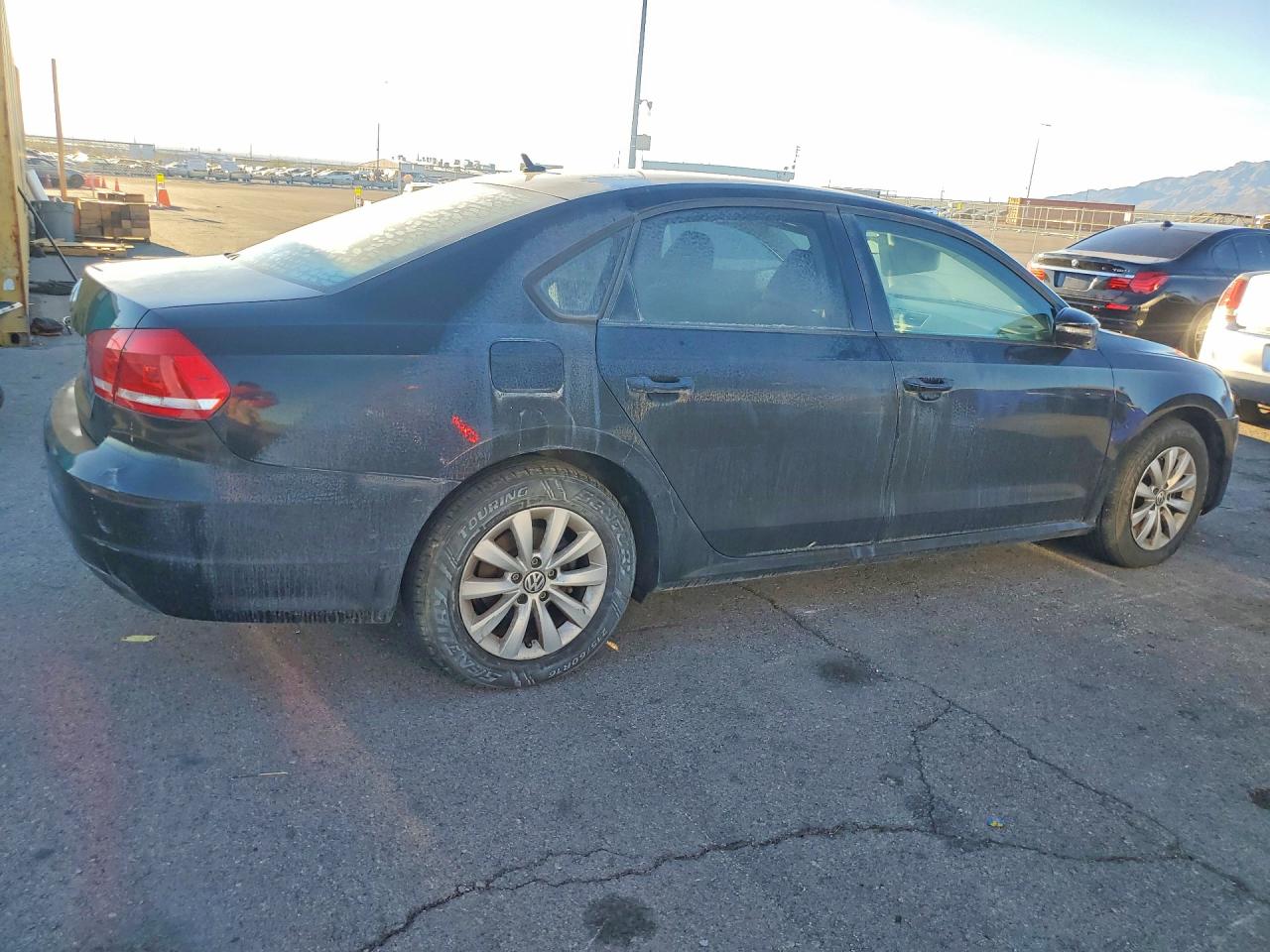 2012 Volkswagen Passat S Black vin: 1VWAP7A35CC094247