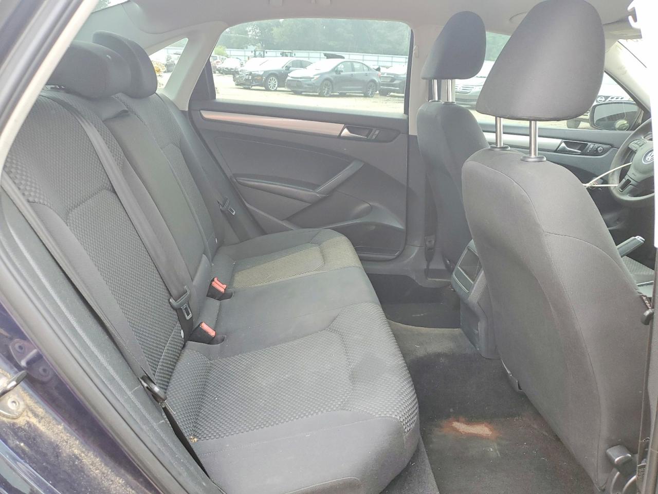 2013 Volkswagen Passat S Blue vin: 1VWAP7A35DC078213