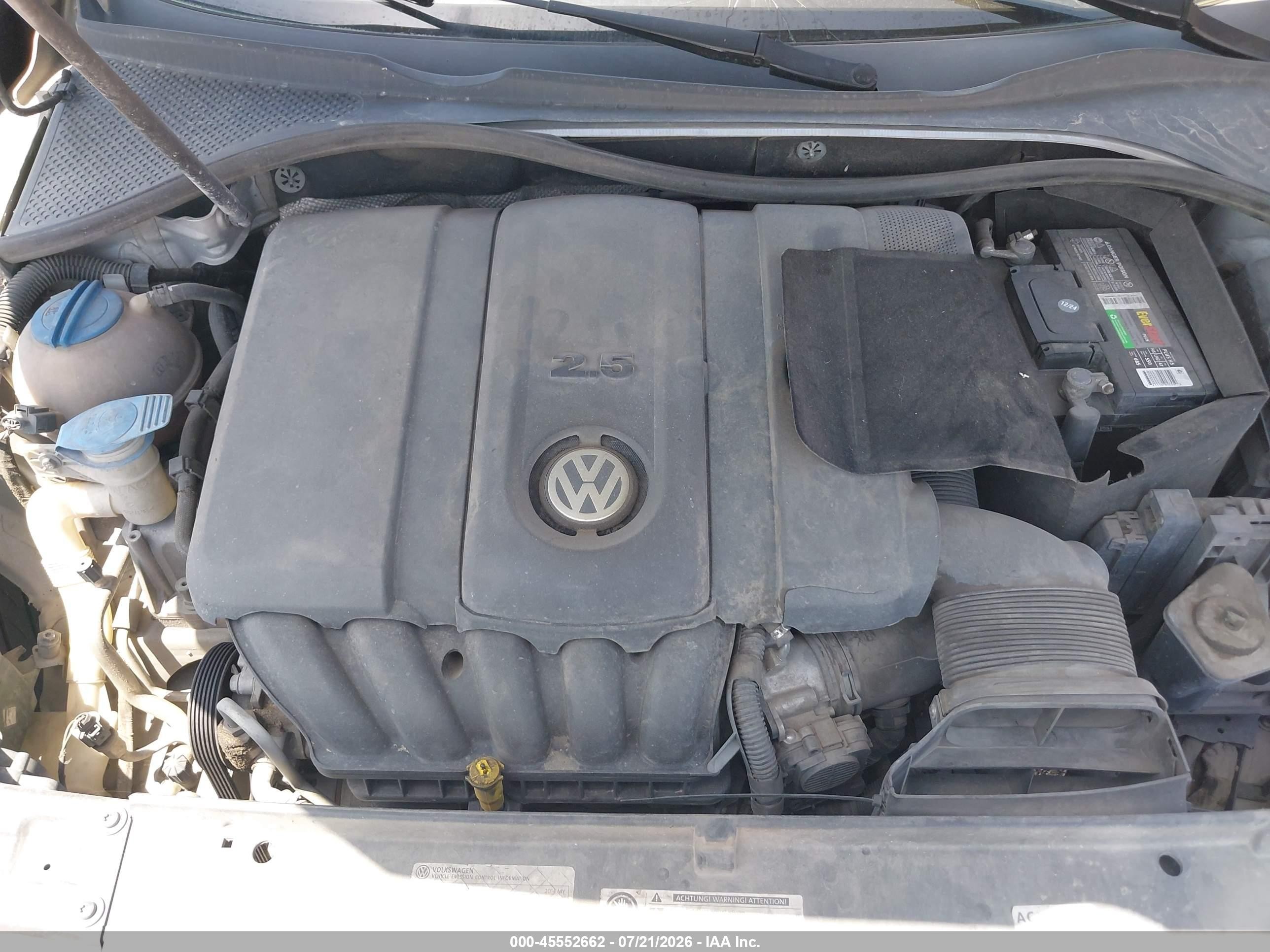 2014 Volkswagen Passat 2.5l S Gray vin: 1VWAP7A36EC029037