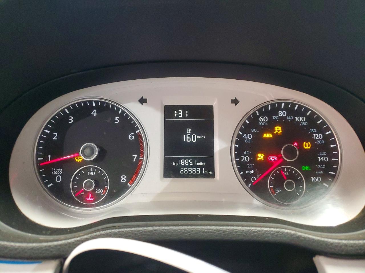 2012 Volkswagen Passat S White vin: 1VWAP7A37CC072881
