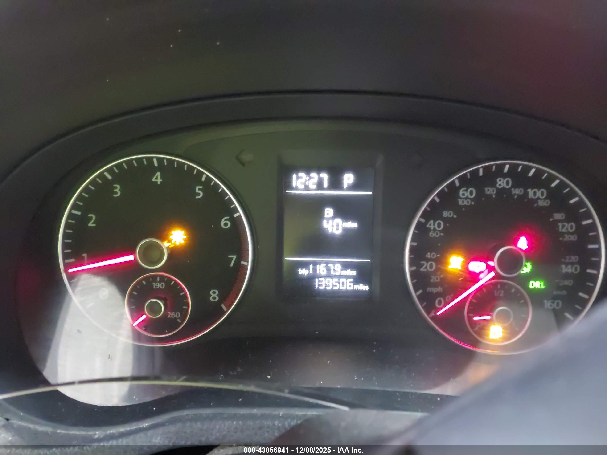 2014 Volkswagen Passat 2.5l S Blue vin: 1VWAP7A37EC025725
