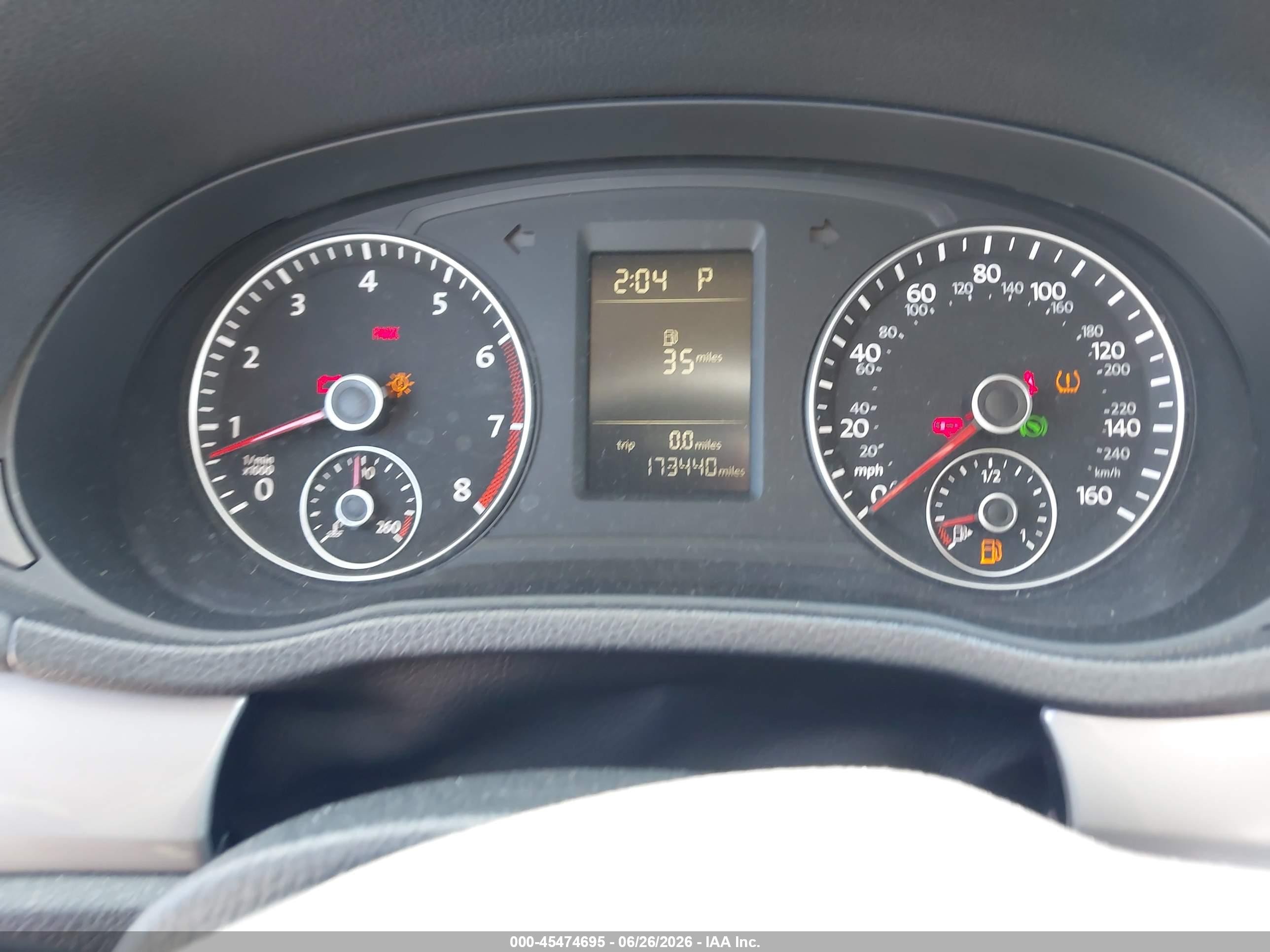 2012 Volkswagen Passat 2.5l S Black vin: 1VWAP7A38CC007747