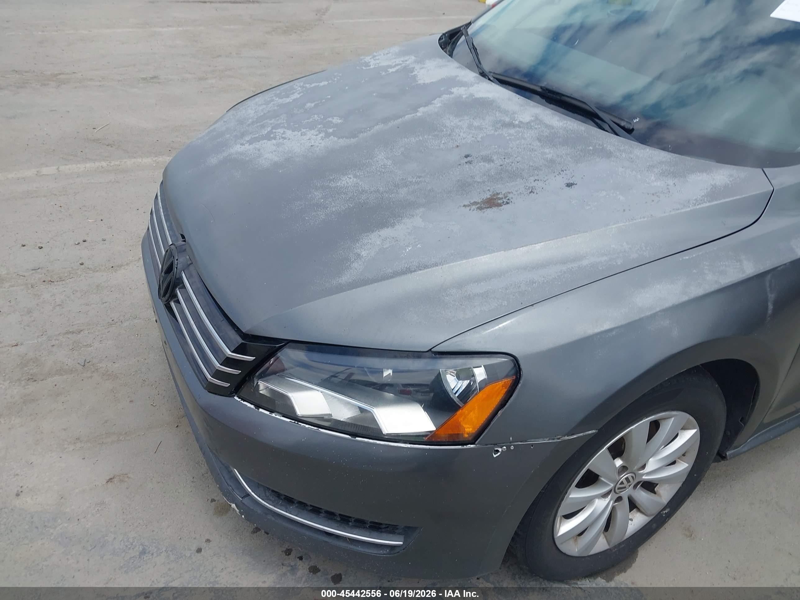 2012 Volkswagen Passat 2.5l S Black vin: 1VWAP7A38CC064790