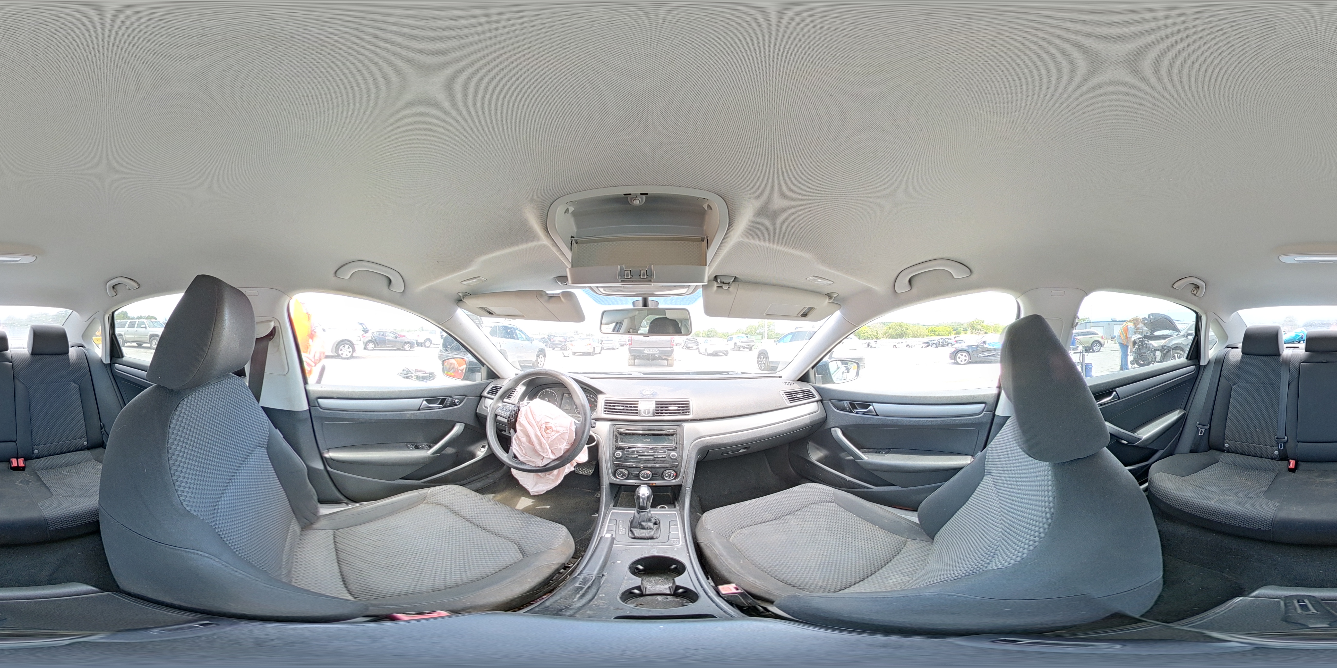 2013 Volkswagen Passat S Черный vin: 1VWAP7A38DC041768