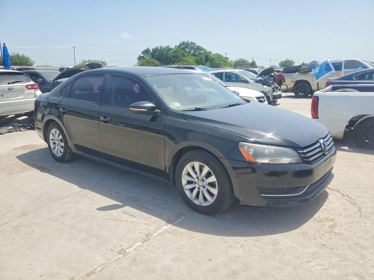 2012 Volkswagen Passat S Gray vin: 1VWAP7A39CC048050
