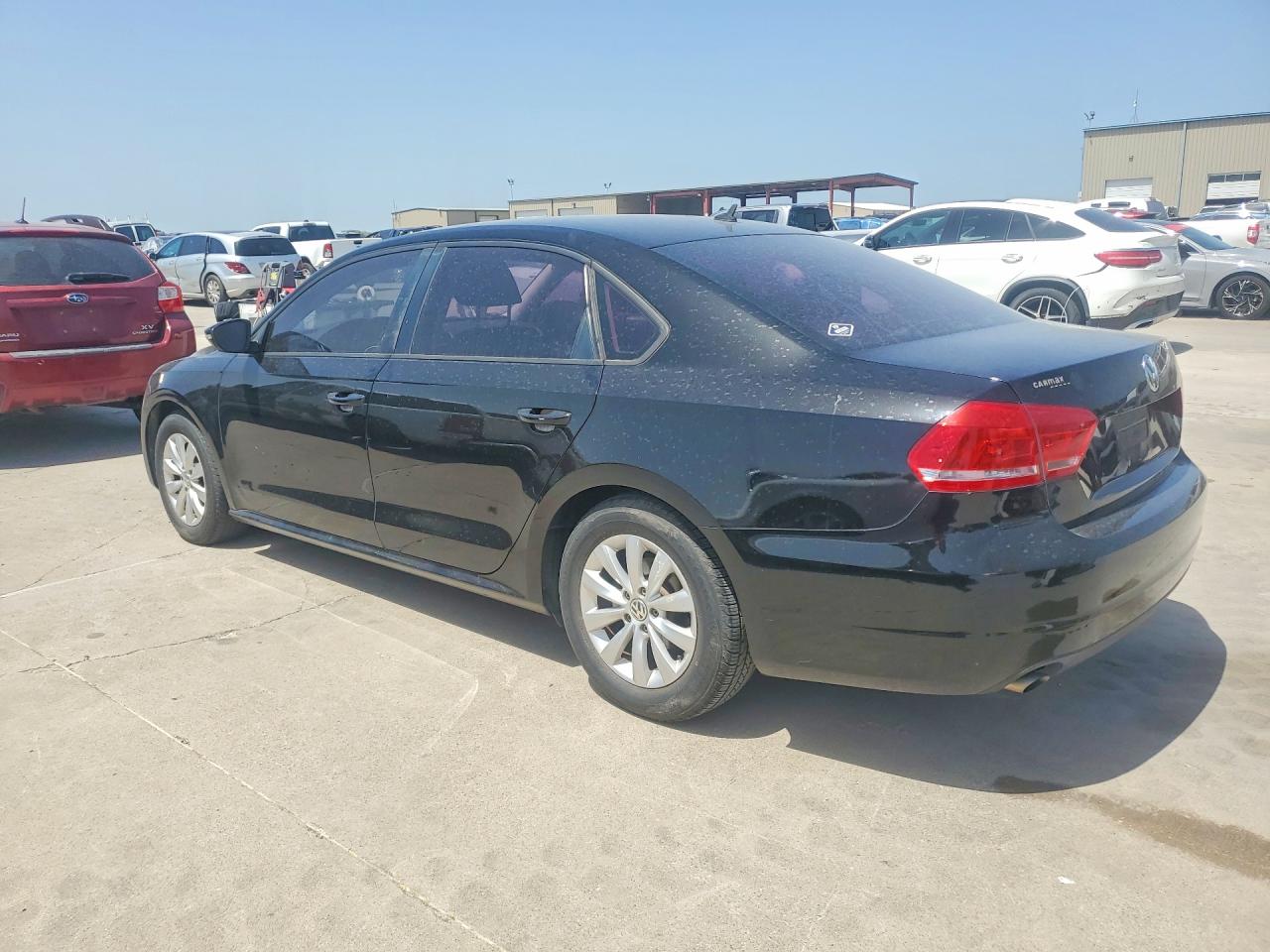 2012 Volkswagen Passat S Gray vin: 1VWAP7A39CC048050