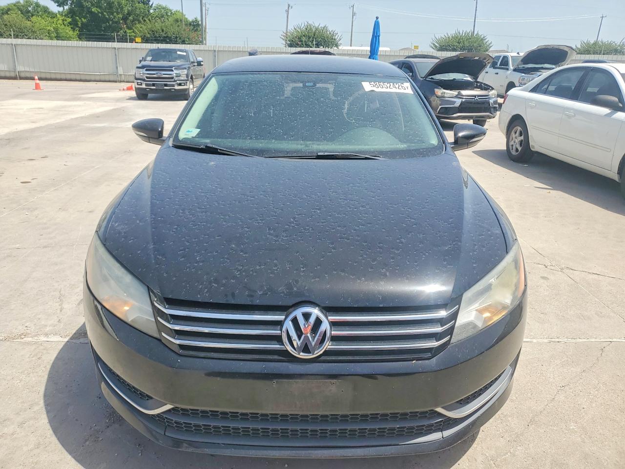 2012 Volkswagen Passat S Gray vin: 1VWAP7A39CC048050