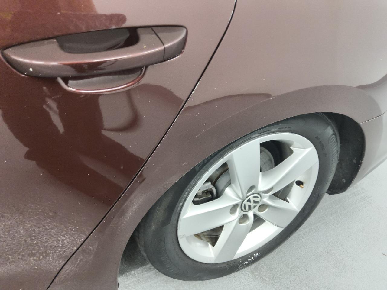 2013 Volkswagen Passat S Burgundy vin: 1VWAP7A39DC052052 Damage: Left Qtr Panel, Dent(S) W/ Paint Dmg, 1 To 2 Inches