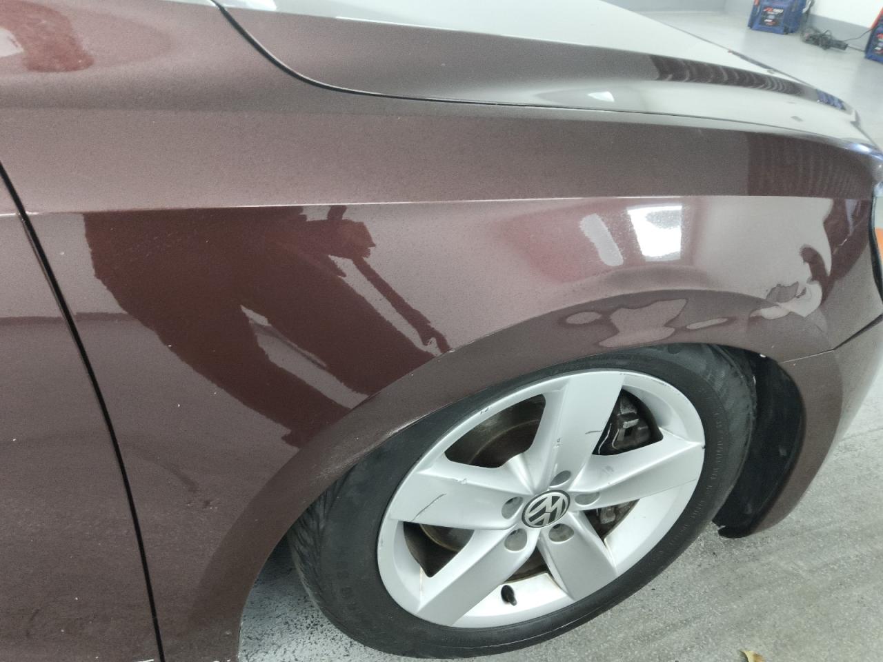 2013 Volkswagen Passat S Burgundy vin: 1VWAP7A39DC052052 Damage: Right Front Fender, Chipped, 3
