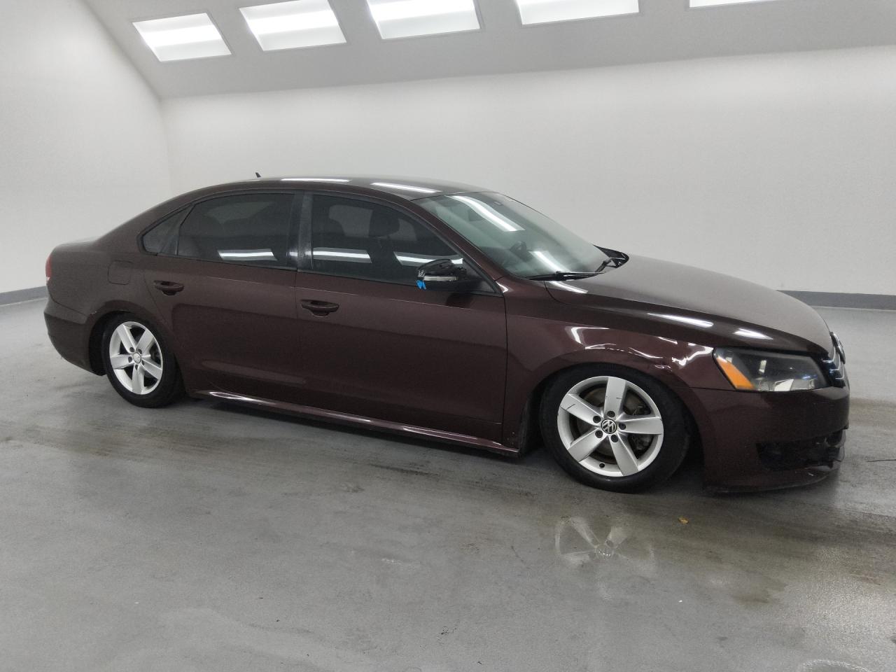 2013 Volkswagen Passat S Burgundy vin: 1VWAP7A39DC052052 Damage: Suspension, Aftermarket, Replacement Required