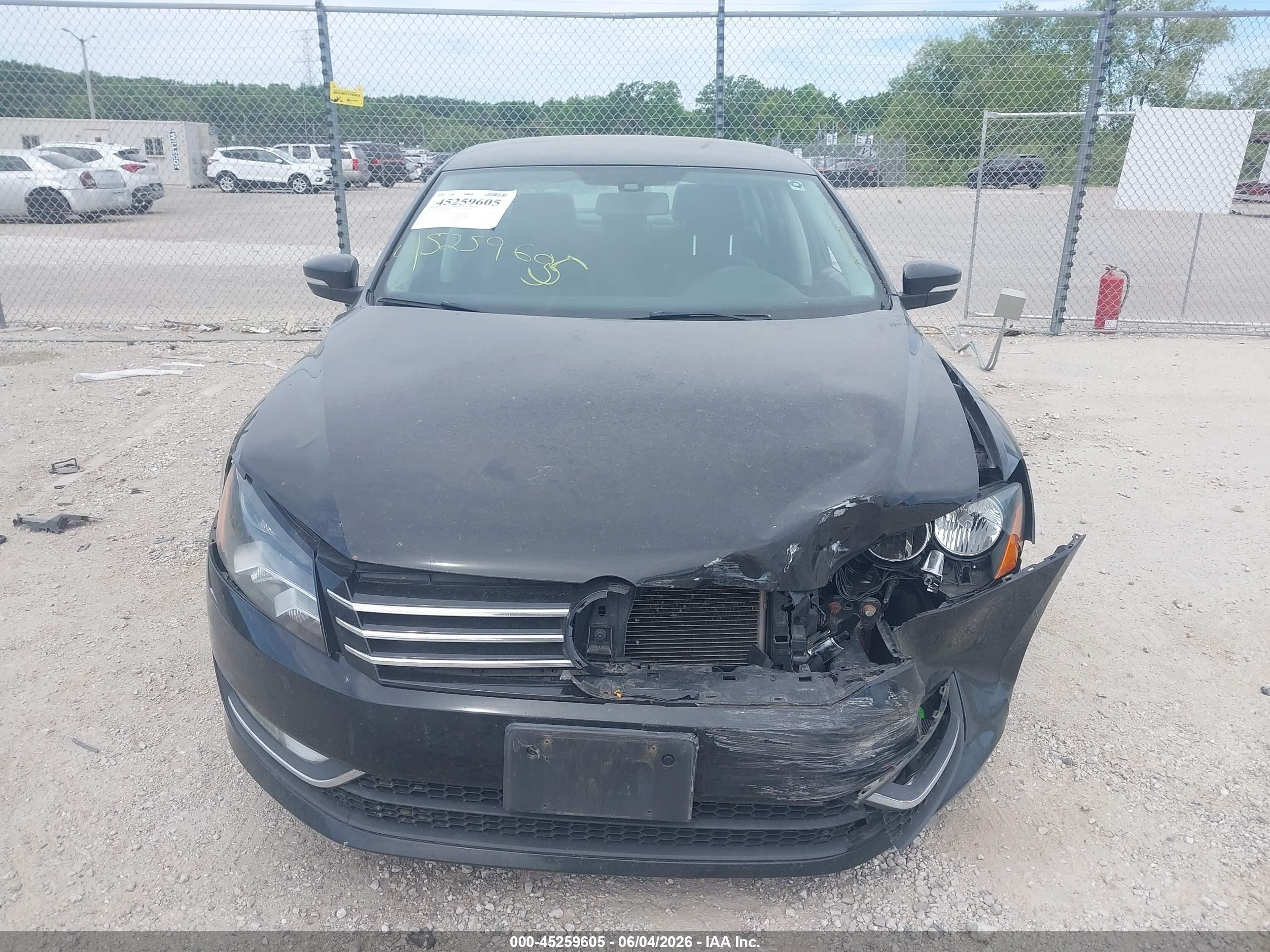 2015 Volkswagen Passat 1.8t Limited Edition Black vin: 1VWAS7A30FC078198