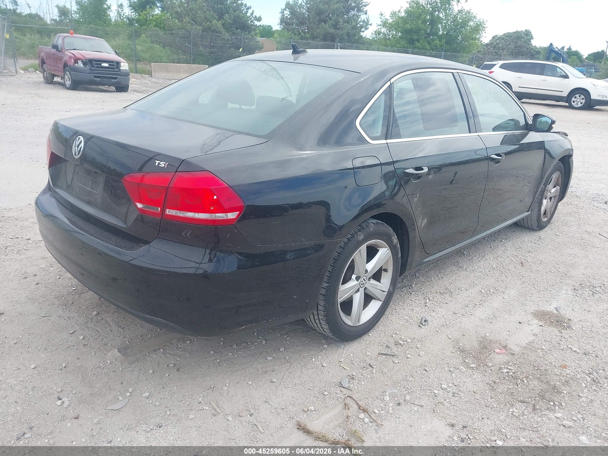 2015 Volkswagen Passat 1.8t Limited Edition Black vin: 1VWAS7A30FC078198
