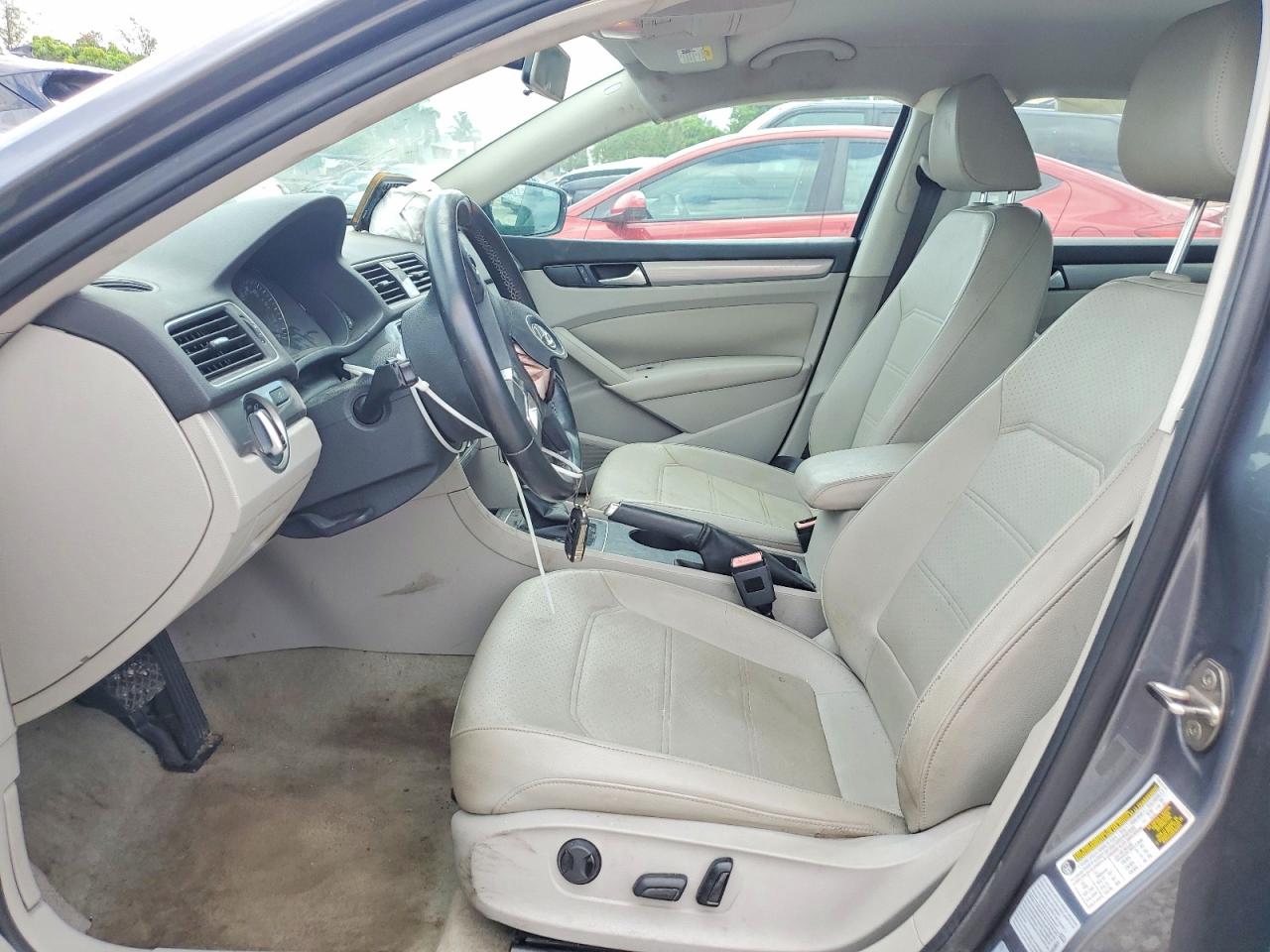 2015 Volkswagen Passat S Gray vin: 1VWAS7A30FC080534