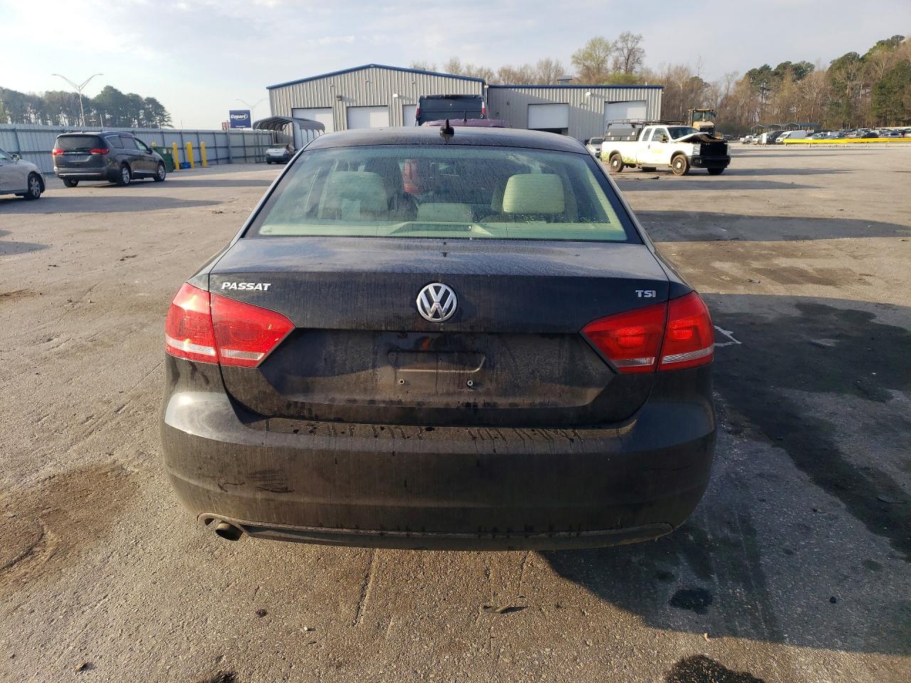 2015 Volkswagen Passat S Black vin: 1VWAS7A31FC090750