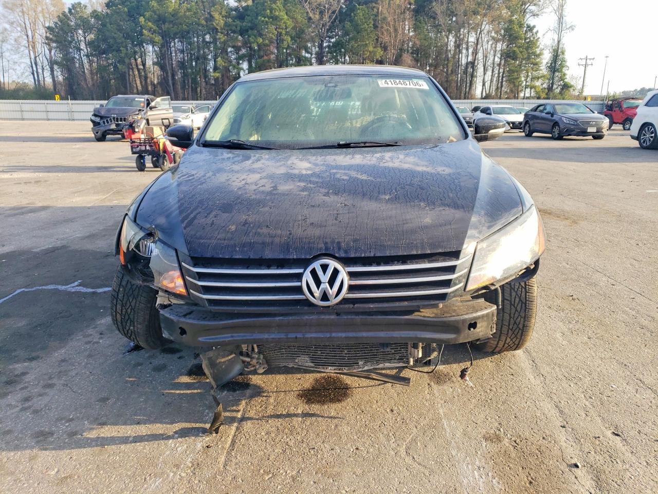 2015 Volkswagen Passat S Black vin: 1VWAS7A31FC090750