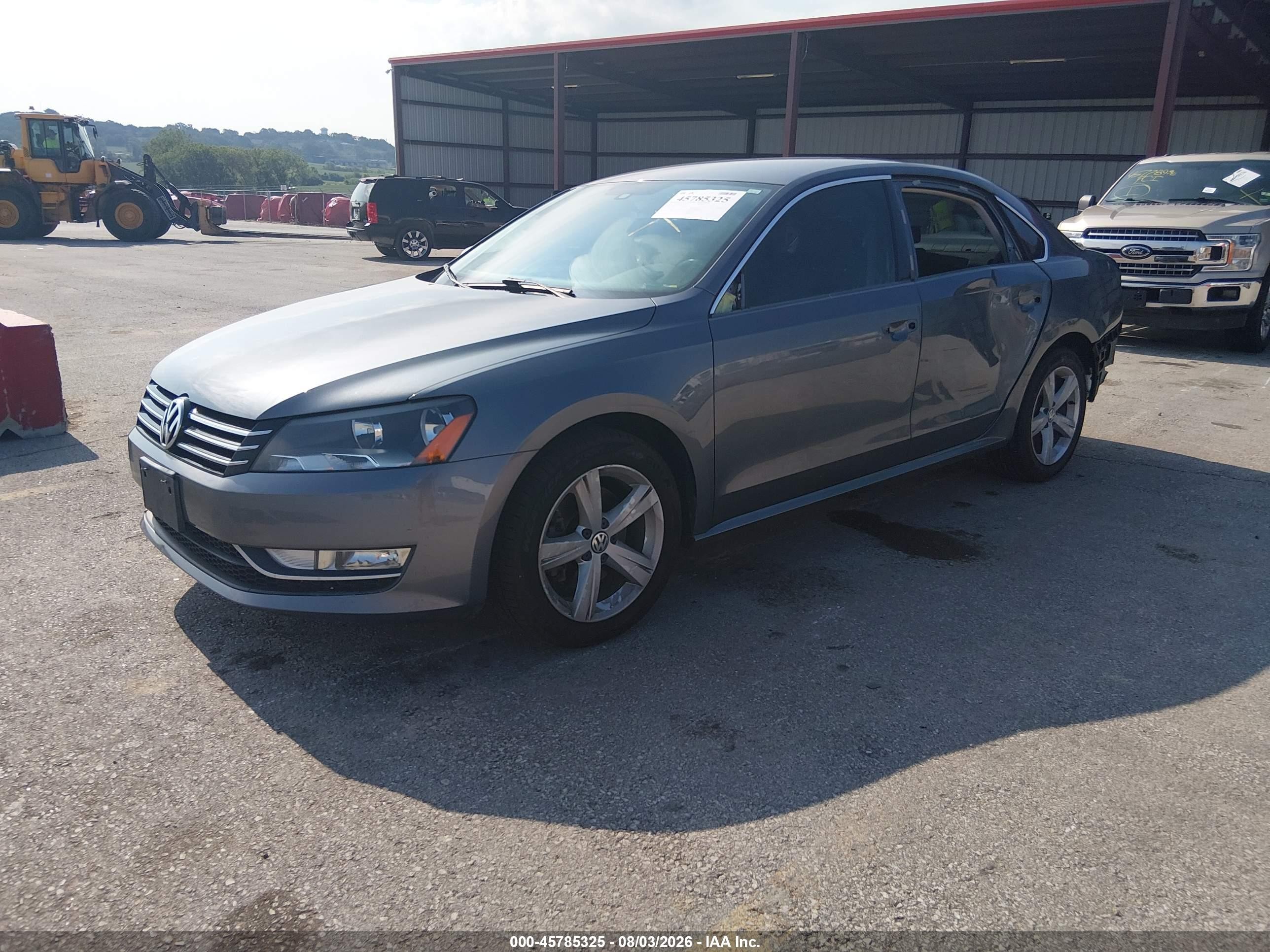2015 Volkswagen Passat 1.8t Limited Edition Gray vin: 1VWAS7A31FC091574
