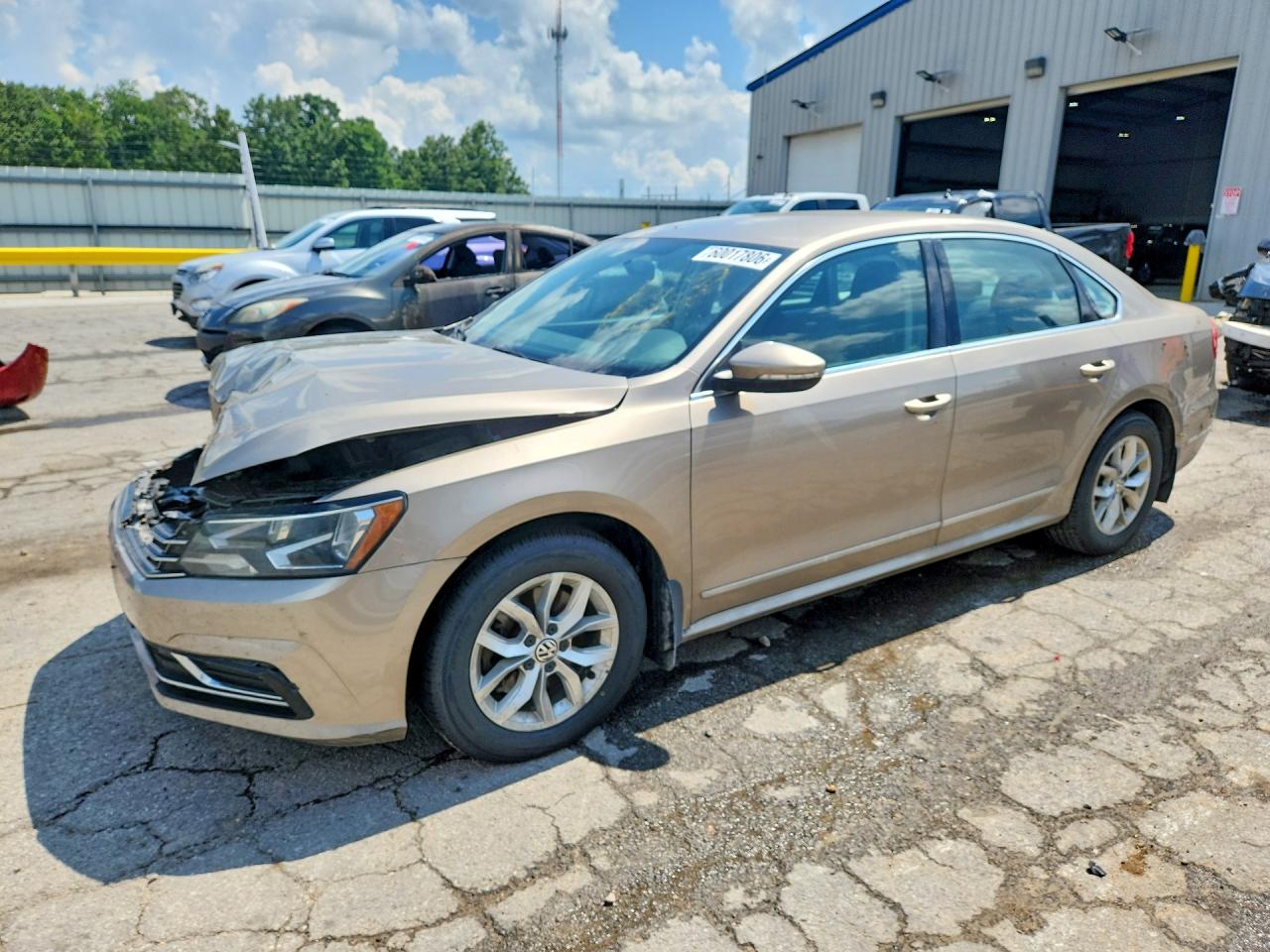 2016 Volkswagen Passat S Gold vin: 1VWAS7A31GC023244